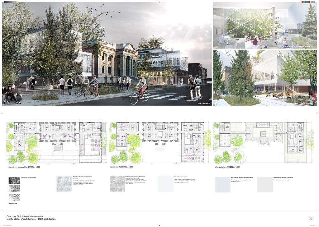 in situ atelier d’architecture | Bibliothèque Maisonneuve